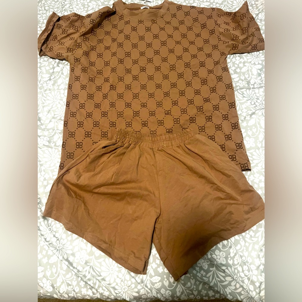 Shirt and shorts pair